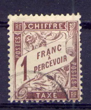 (2138) Frankreich Porto Nr.50     O  gestempelt