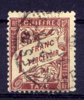 (2139) Frankreich Porto Nr.50     O  gestempelt