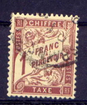 (2140) Frankreich Porto Nr.50     O  gestempelt