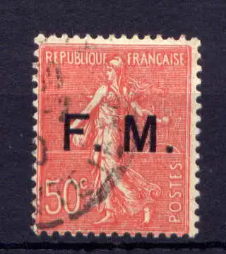 (2177) Frankreich Militärpost Nr.6     O  gestempelt