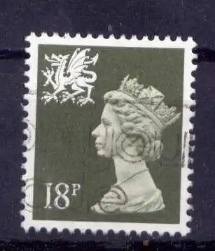 (1662) Wales Nr.47     O   gestempelt 