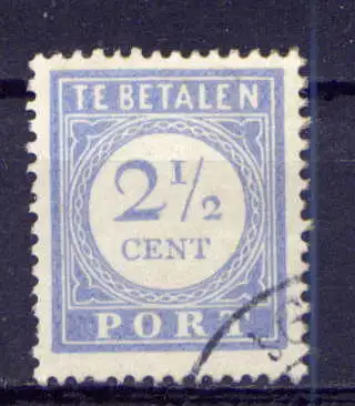 (1410) Niederlande Porto Nr.47        O  gestempelt