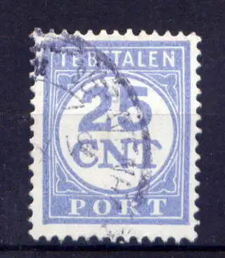 (1415) Niederlande Porto Nr.77        O  gestempelt