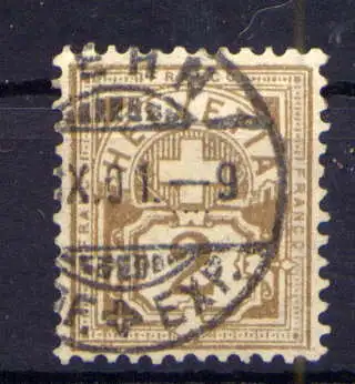 (2204) Schweiz Nr.50       O   gestempelt