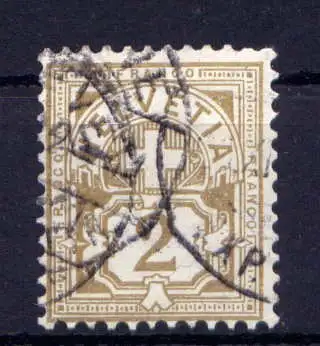 (2205) Schweiz Nr.50       O   gestempelt