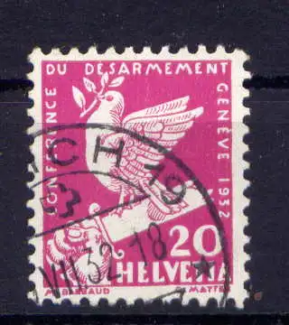 (2374) Schweiz Nr.252        O  gestempelt