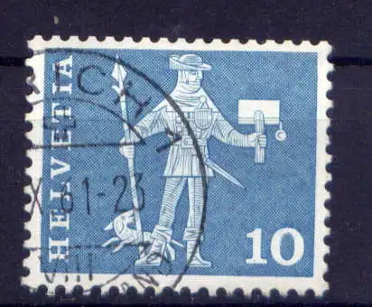 (2515) Schweiz Nr.697 R        O  gestempelt