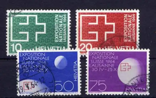 (2528) Schweiz Nr.782/5        O  gestempelt