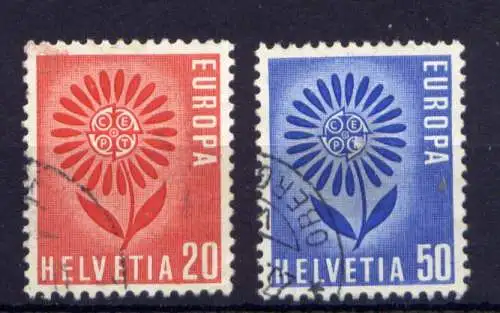 (2533) Schweiz Nr.800/1        O  gestempelt