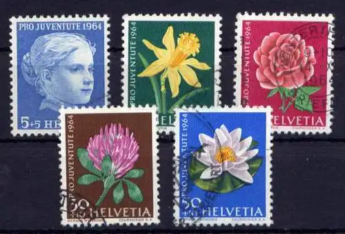 (2534) Schweiz Nr.803/7        O  gestempelt