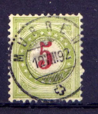 (2542) Schweiz Porto Nr.17        O  gestempelt
