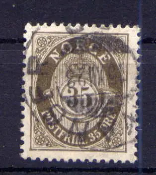 (1441) Norwegen Nr.85         O  gestempelt