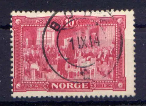 (1455) Norwegen Nr.94         O  gestempelt