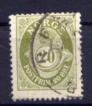 (1464) Norwegen Nr.100         O  gestempelt