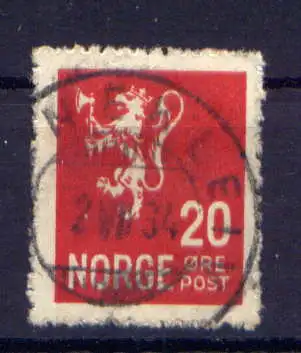 (1480) Norwegen Nr.124         O  gestempelt