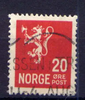 (1481) Norwegen Nr.124         O  gestempelt