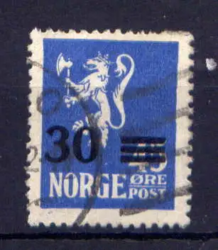 (1492) Norwegen Nr.134         O  gestempelt