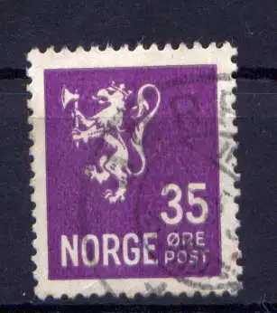 (1502) Norwegen Nr.167         O  gestempelt