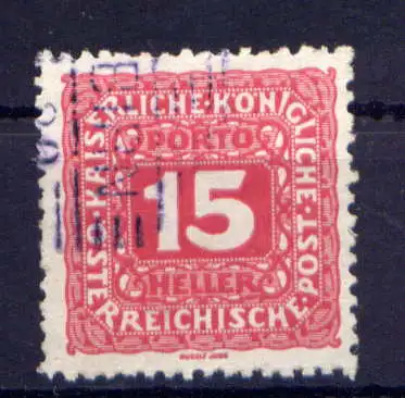 (4094) Österreich Porto Nr.49       O  gestempelt