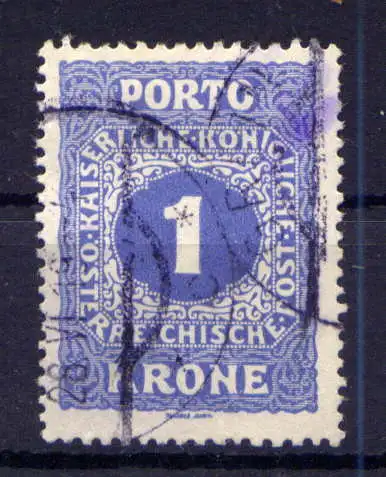 (4095) Österreich Porto Nr.55       O  gestempelt