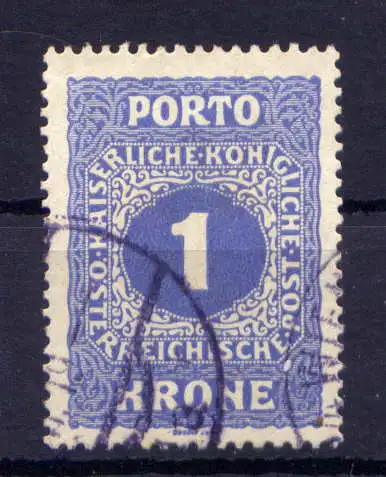 (4096) Österreich Porto Nr.55       O  gestempelt