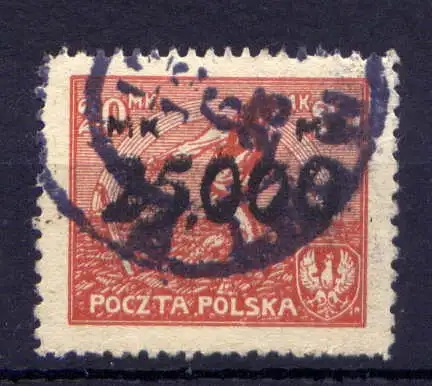 (1906) Polen Nr.187        O  gestempelt