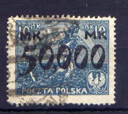 (1907) Polen Nr.188        O  gestempelt