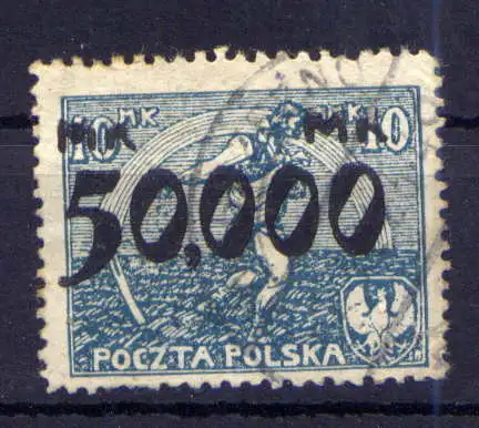 (1908) Polen Nr.188        O  gestempelt