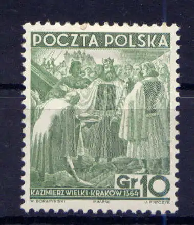 (1947) Polen Nr.332        *  ungebraucht