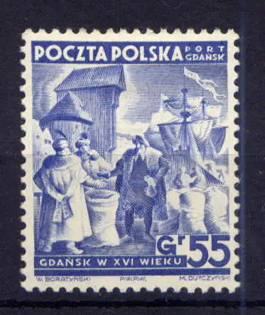 (1950) Polen Nr.339        *  ungebraucht