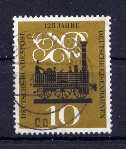 (12910)  BRD Nr.345        O   gestempelt  