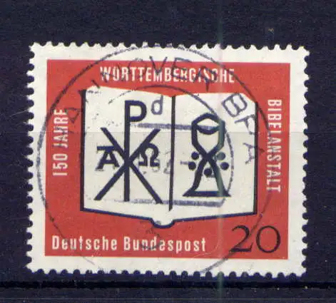 (12924)  BRD Nr.382        O   gestempelt  