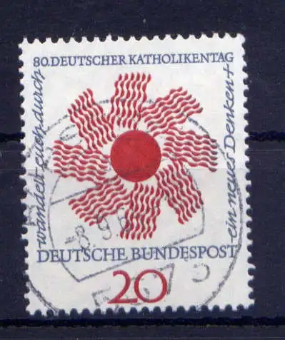 (12948)  BRD Nr.444        O   gestempelt  