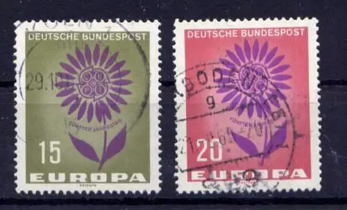 (12949)  BRD Nr.445/6        O   gestempelt  