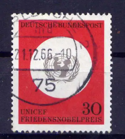 (12976)  BRD Nr.527        O   gestempelt  