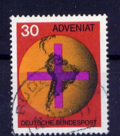 (12981)  BRD Nr.545        O   gestempelt  