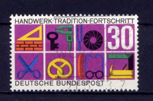 (12983)  BRD Nr.553        O   gestempelt  