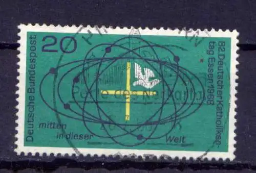 (12989)  BRD Nr.568        O   gestempelt  