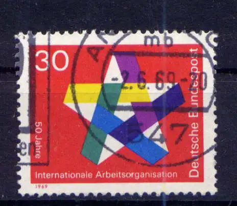 (12993) BRD Nr.582        O   gestempelt  