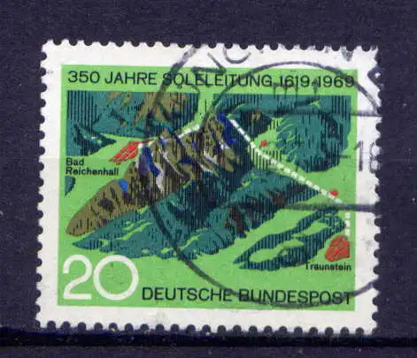 (13003) BRD Nr.602        O   gestempelt  