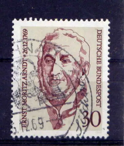 (13007) BRD Nr.611        O   gestempelt