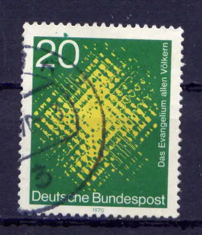 (13017) BRD Nr.647        O   gestempelt