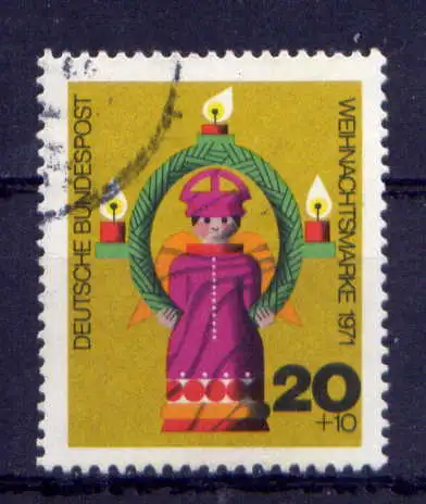 (13039) BRD Nr.709        O   gestempelt