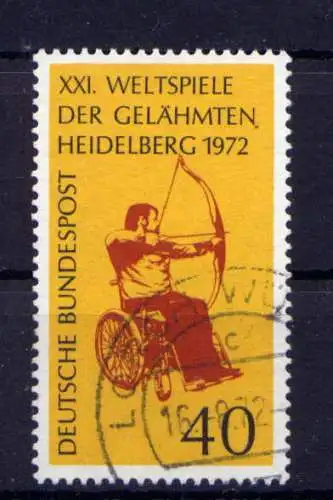 (13045) BRD Nr.733        O   gestempelt  