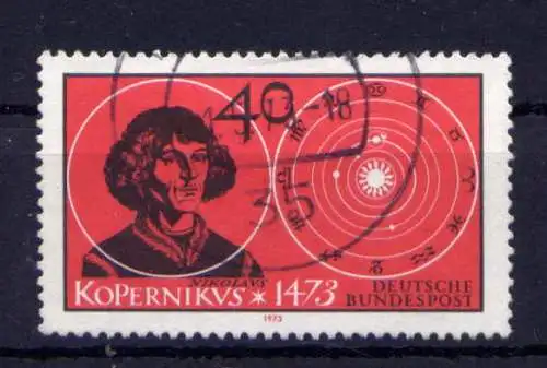 (13058) BRD Nr.758        O   gestempelt  