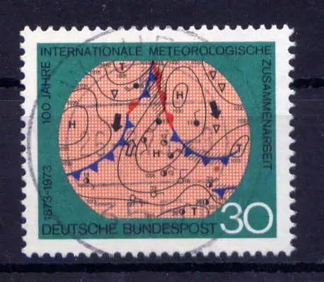 (13060) BRD Nr.760        O   gestempelt  