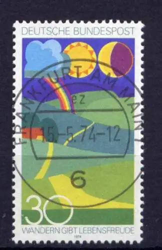 (13082) BRD Nr.808        O   gestempelt  