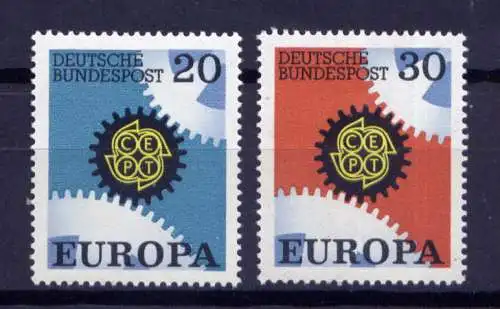 (13210) BRD Nr.533/4          **  postfrisch