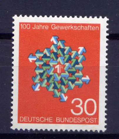 (13215) BRD Nr.570          **  postfrisch