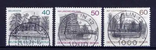 (2486) Berlin West Nr.578/80      O  gestempelt